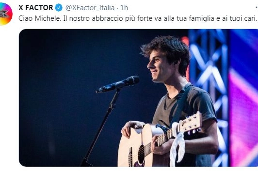 X Factor per Michele Merlo (Twitter)