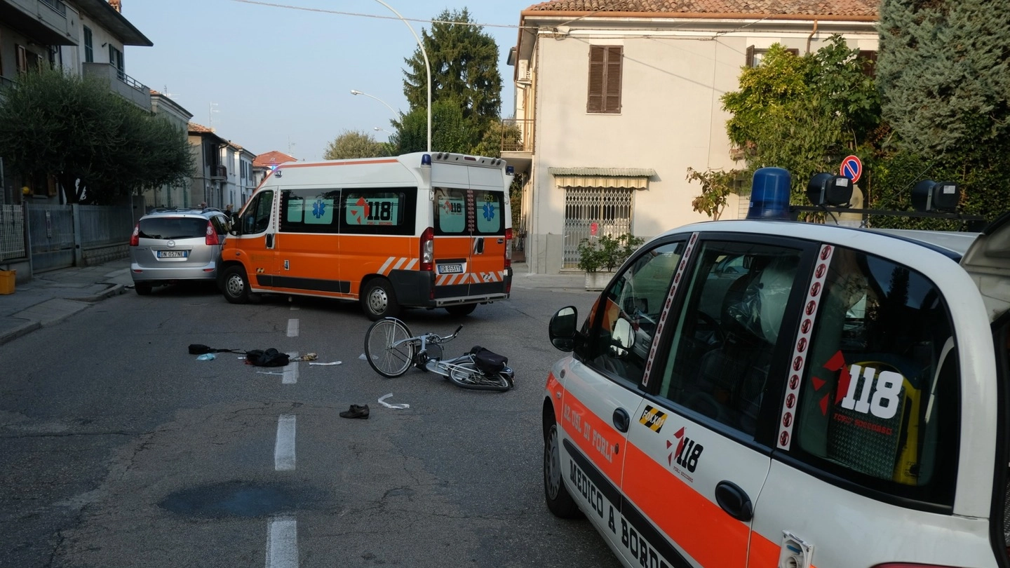 Incidente in via Tripoli (foto Frasca)