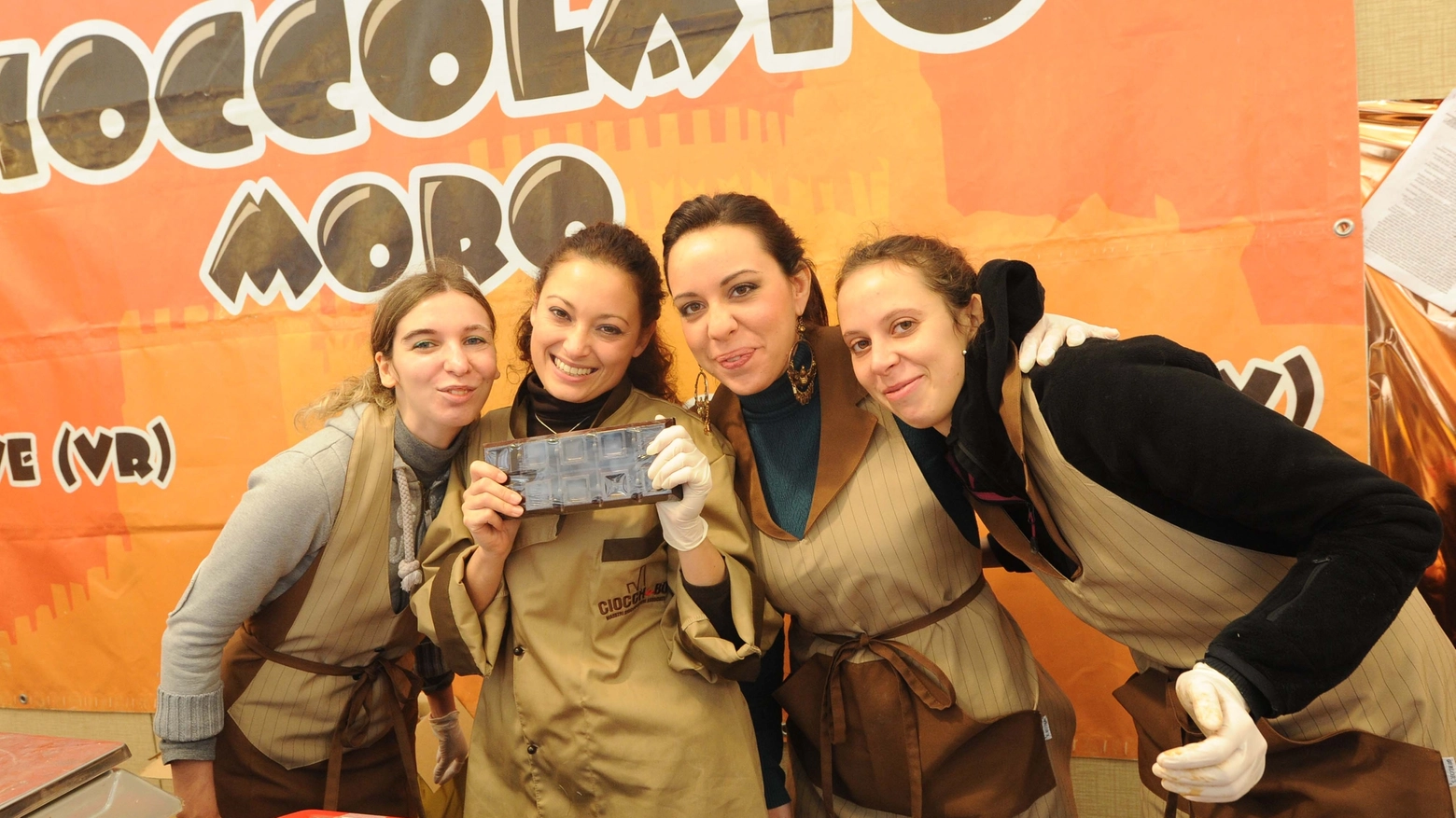 Uno degli stand all'edizione 2013 del Cioccoshow (foto Schicchi)