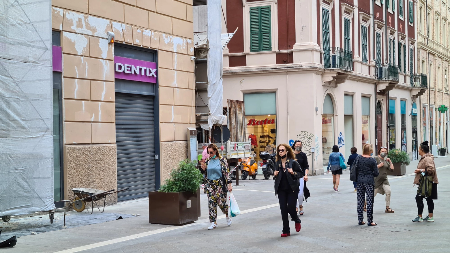 La sede della clinica di Dentix Italia in corso Garibaldi
