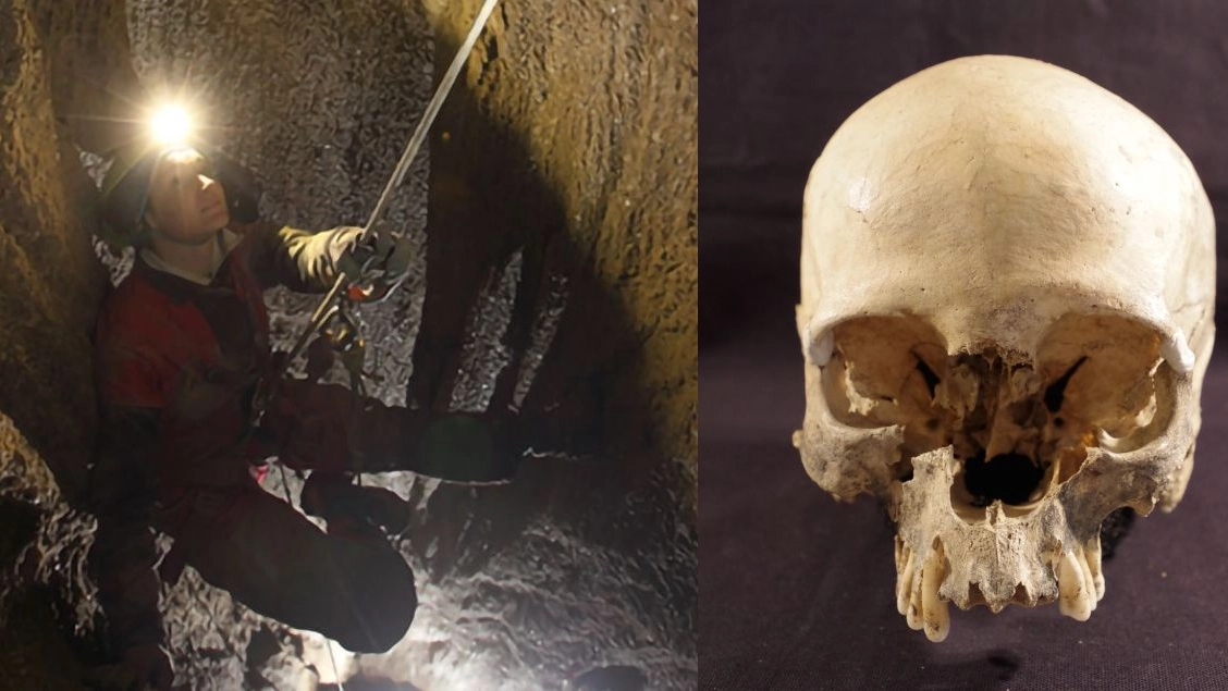 Il ritrovamento nella grotta Marcel Loubens: il cranio datato 5mila anni