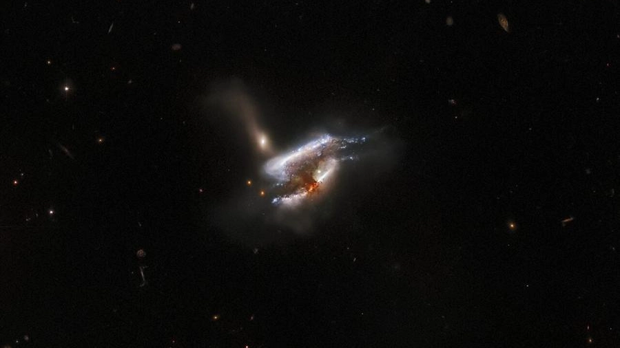 Foto: ESA/Hubble&NASA,W. Keel,Dark Energy Survey,DOE,FNAL/DECam,CTIO/NOIRLab/NSF/AURA,SDSS