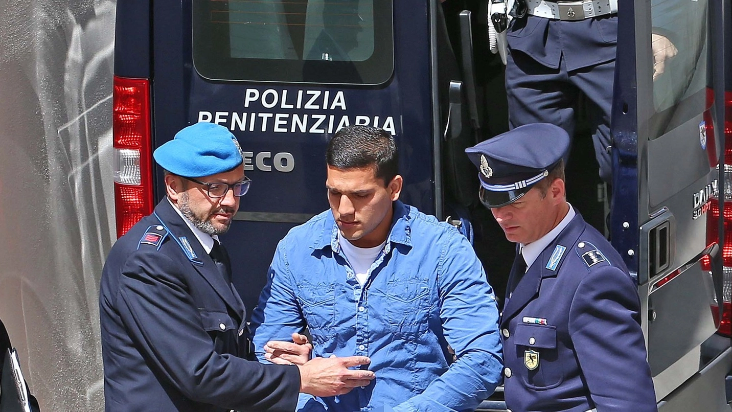 Pesaro: Donald Sabanov, accusato dell’omicidio di Andrea Ferri (Fotoprint)