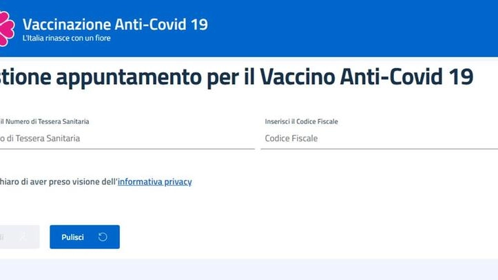 Prenotazione vaccino Covid: la piattaforma di Poste Italiane