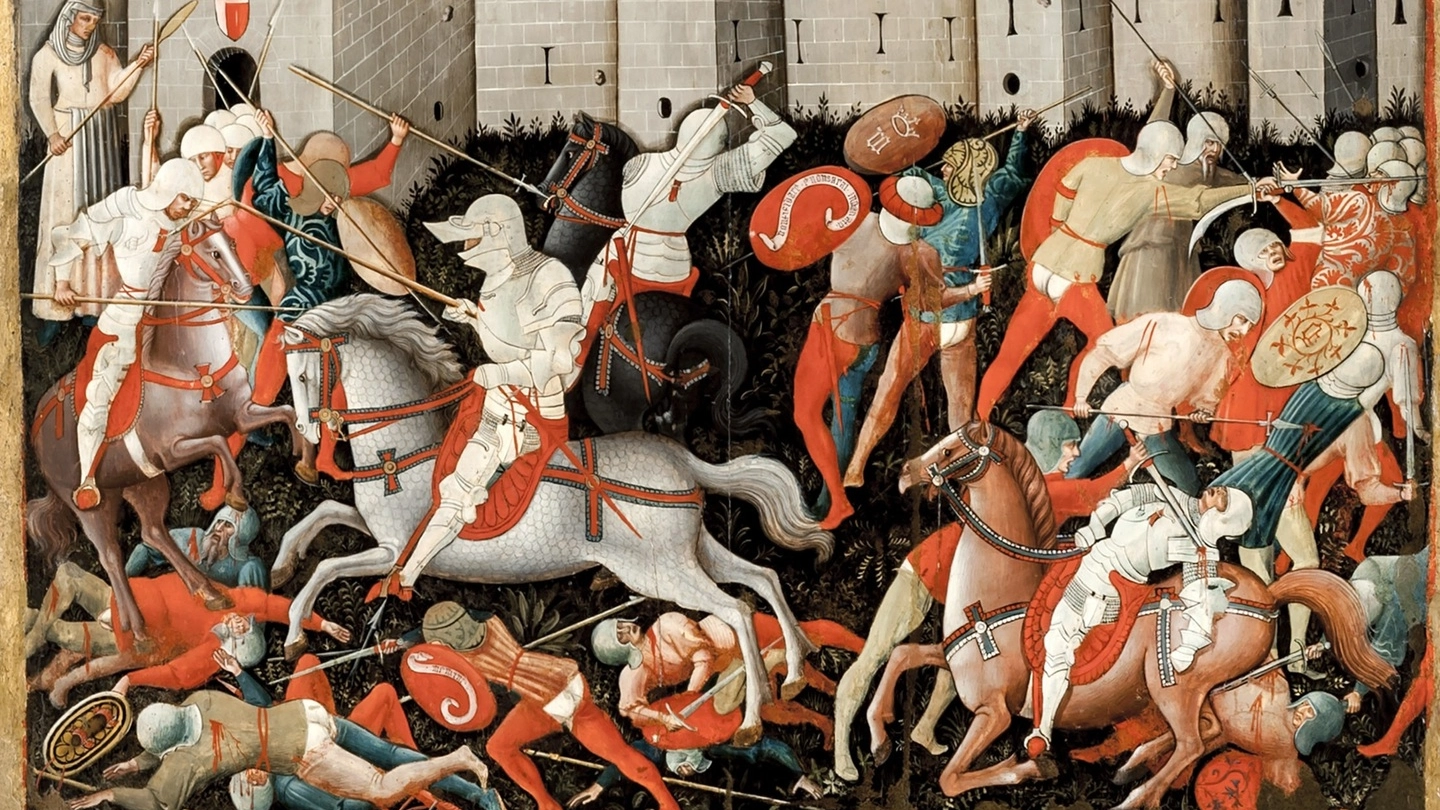 Nicola di Ulisse da Siena 'Santandrea e la battaglia fra ginesini e fermani'