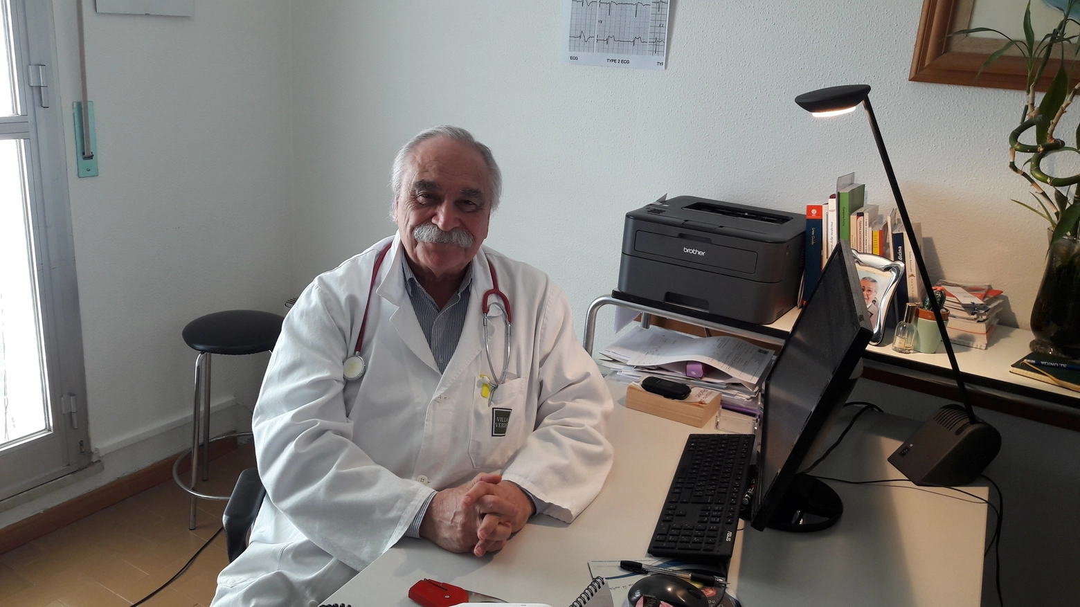 Il cardiologo Carlo Menozzi