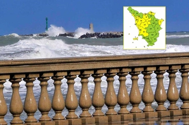 Vento e mareggiate in Toscana, nuova allerta. Previste onde di 4 metri