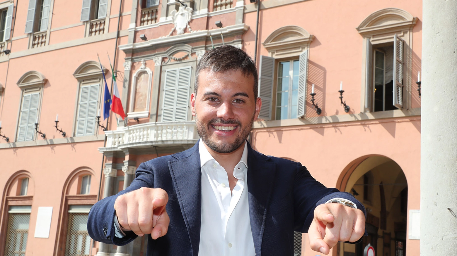 Marco Panieri, 30 anni, è il nuovo sindaco di Imola (foto Isolapress)