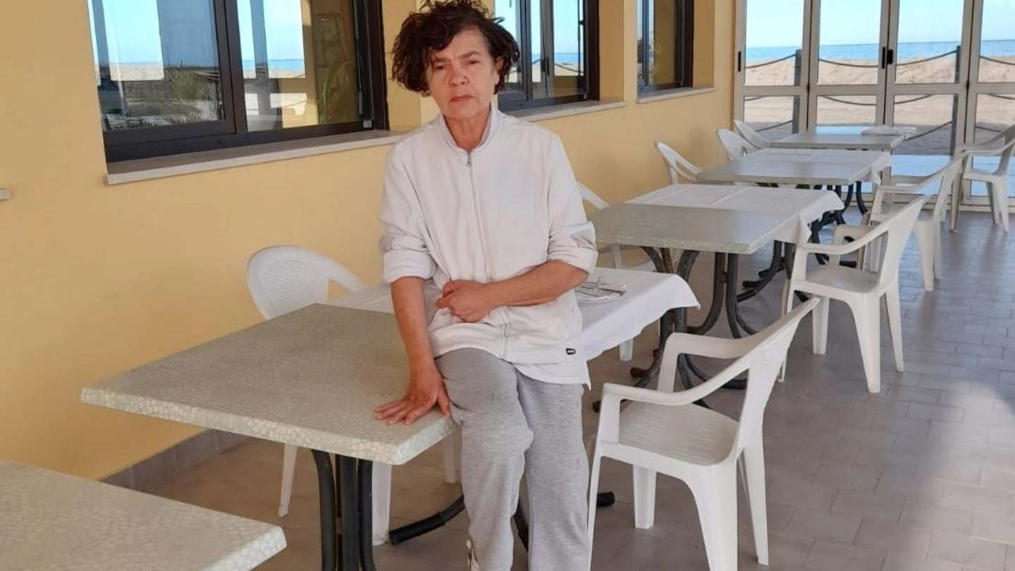 Morena Carli, 62 anni, titolare dello stabilimento Paradiso a Porto Garibaldi