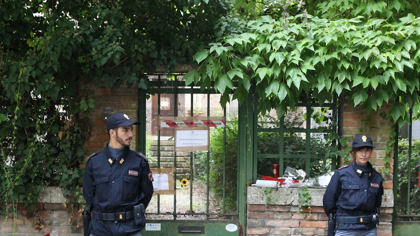 Omicidio Ballestri, misteriosa intrusione nella villa (foto Zani)