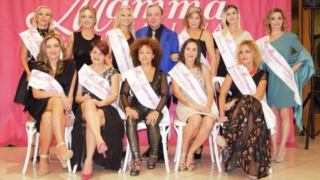Una selezione del concorso 'Miss Mamma Italiana'