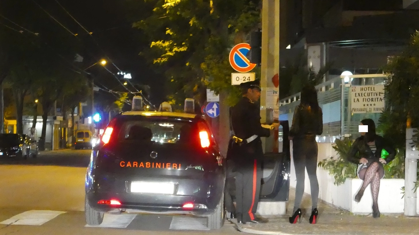 Prostituzione a Rimini, i controlli dei carabinieri