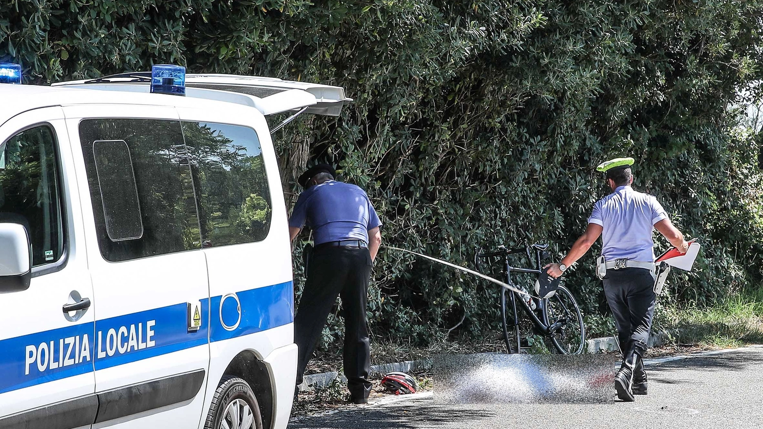 Pesaro, ciclista morto sul San Bartolo (Fotoprint)
