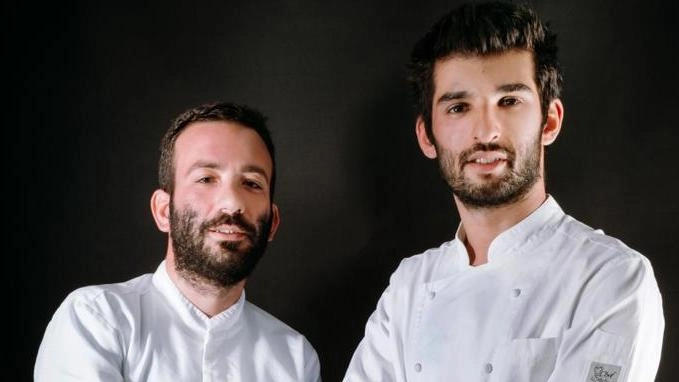 Gli chef stellati Pierpaolo Ferracuti e Richard Abou Zaki