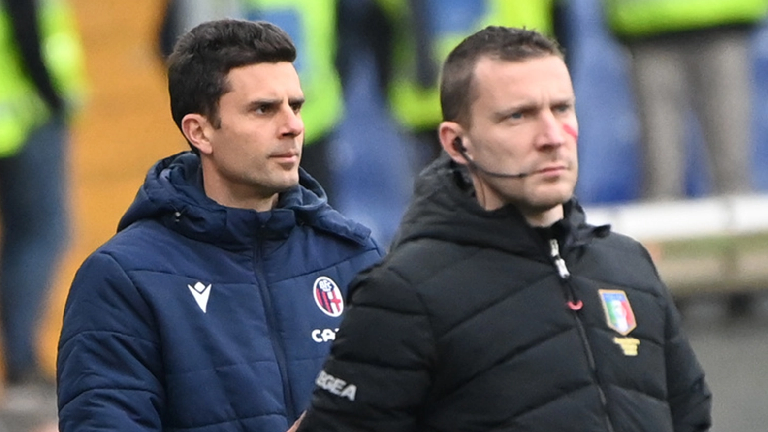 Thiago Motta durante la partita con la Samp (foto Schicchi)