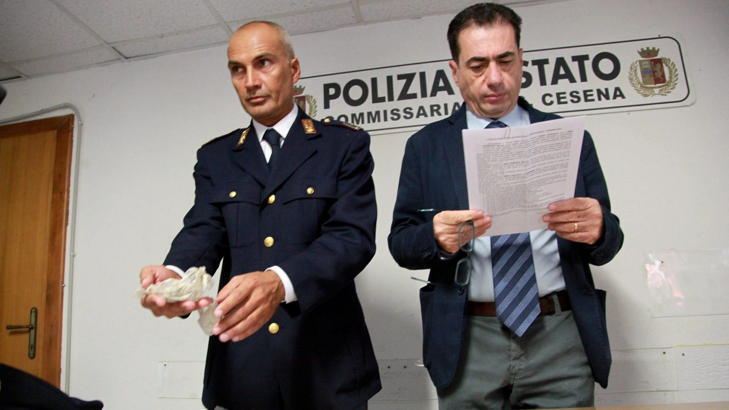 L’operazione è stata condotta dai poliziotti del commissariato di Cesena