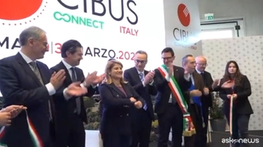 Cibus, Gandolfi all'inaugurazione: "Nuova era per Fiera di Parma" / VIDEO