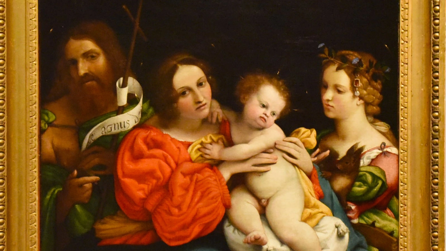 Lorenzo Lotto 'Madonna con bambino'