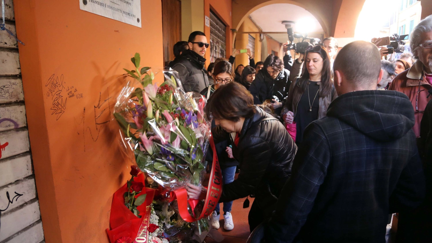 Bologna, la cerimonia per ricordare Francesco Lorusso (Foto Schicchi)