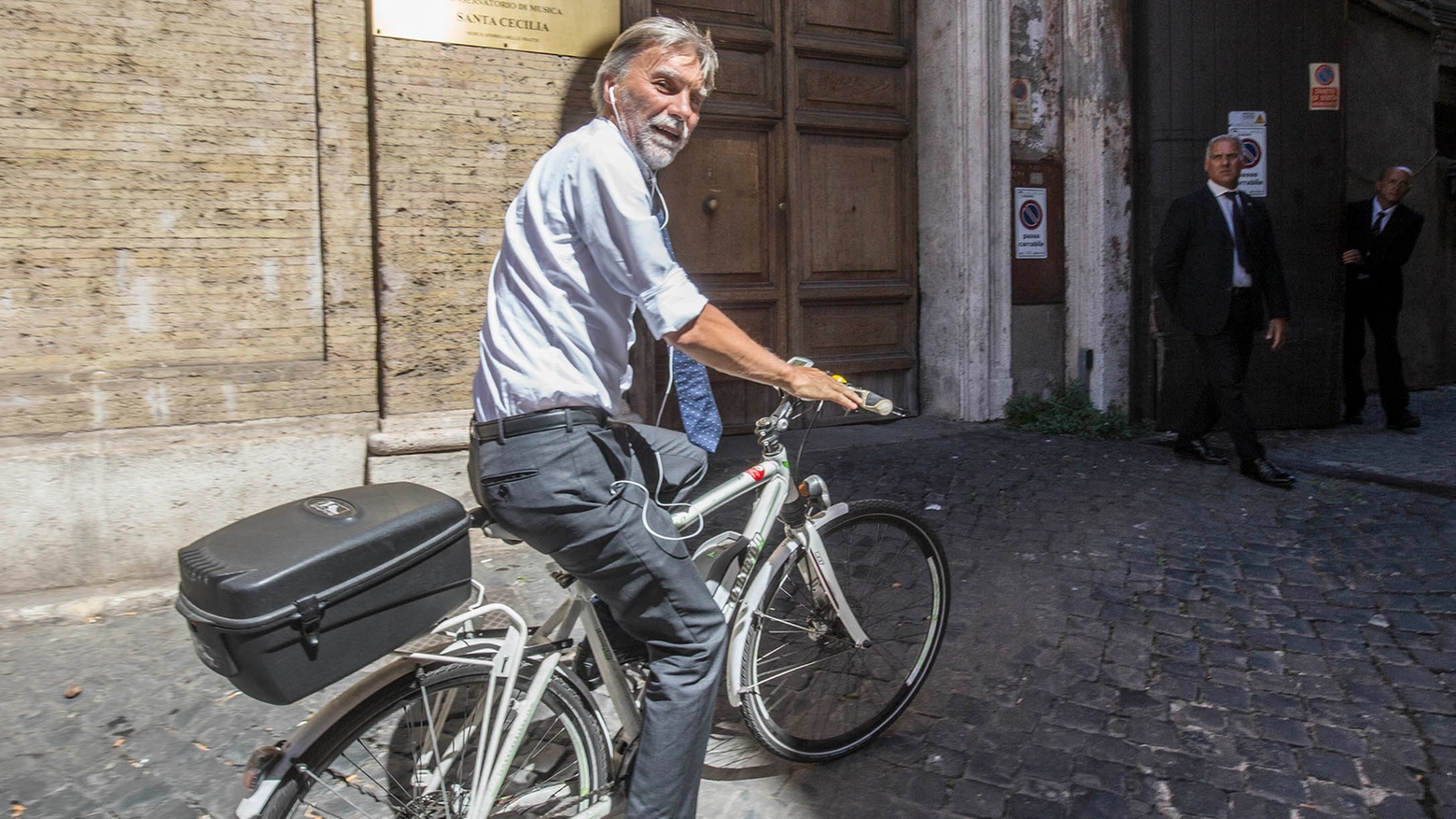 Graziano Delrio, appassionato ciclista