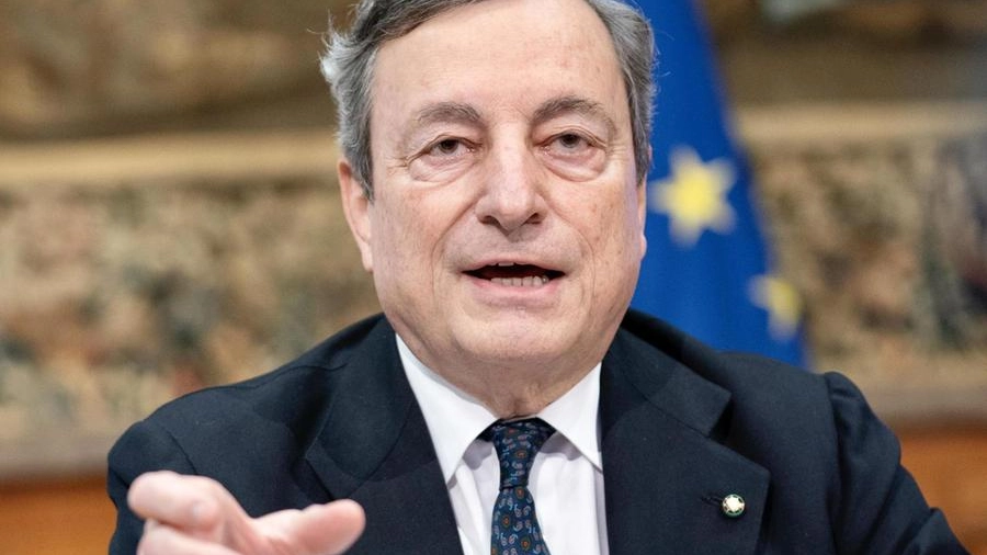 Il presidente del Consiglio, Mario Draghi, 73 anni