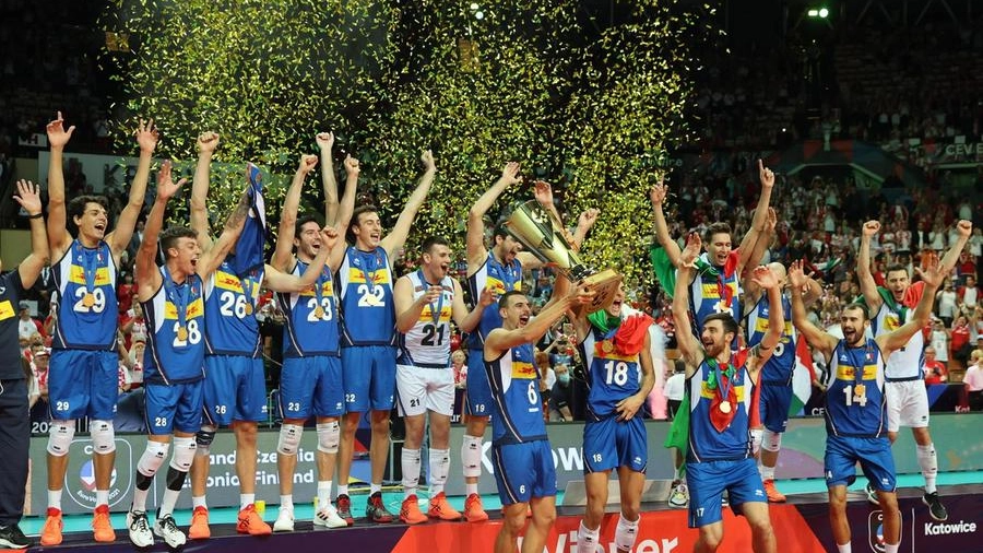 Volley maschile: Italia campione d'Europa (Ansa)