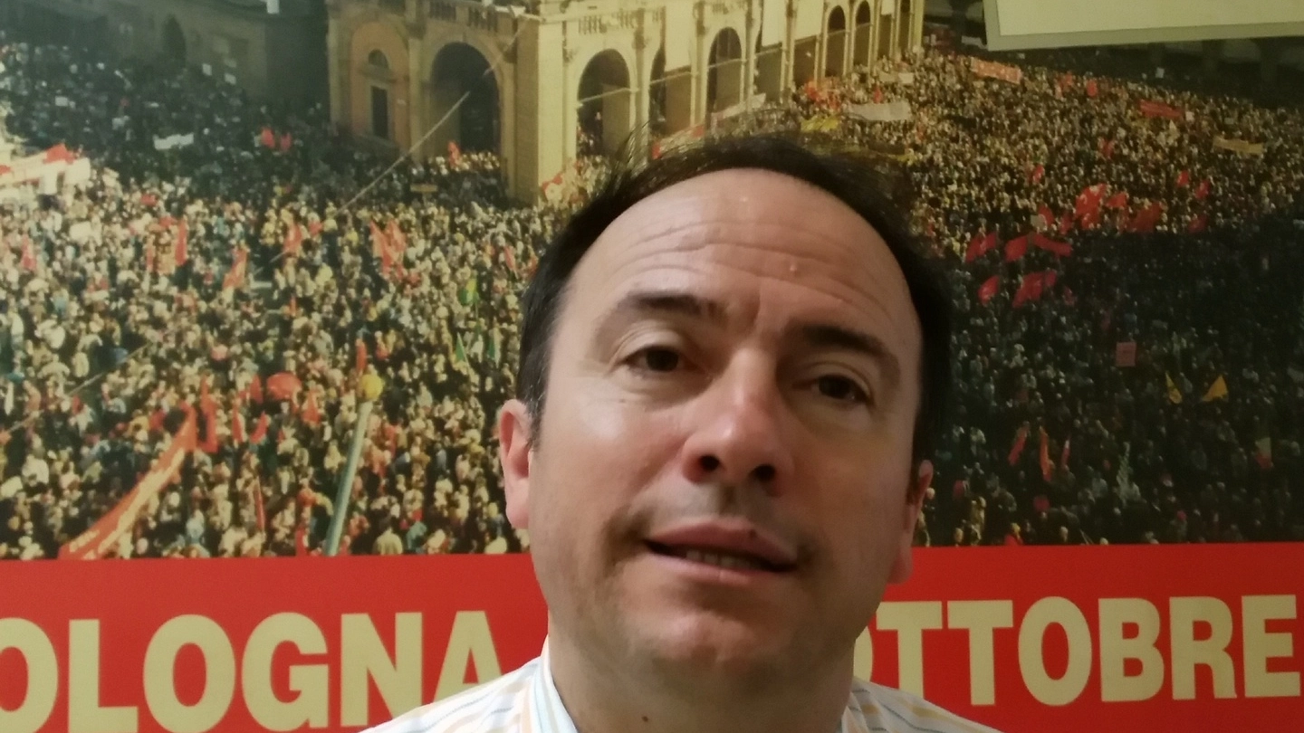 Maurizio Lunghi, segretario della Cgil di Bologna