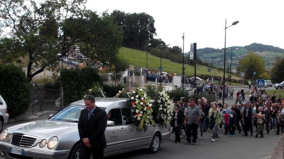I funerali di Andrea Germini (foto Baisi)