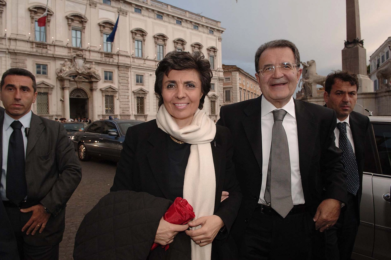 Flavia Franzoni e Romano Prodi