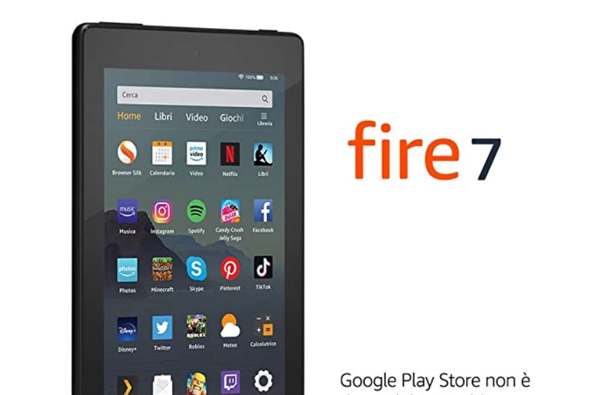 Tablet Fire 7 su amazon.com