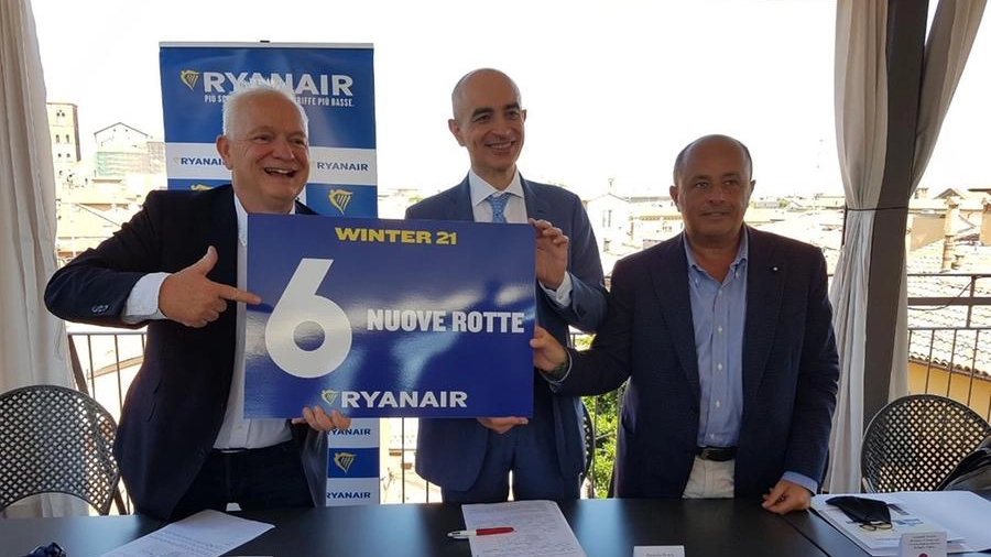 Ryanair presenta sei nuove rotte a Bologna