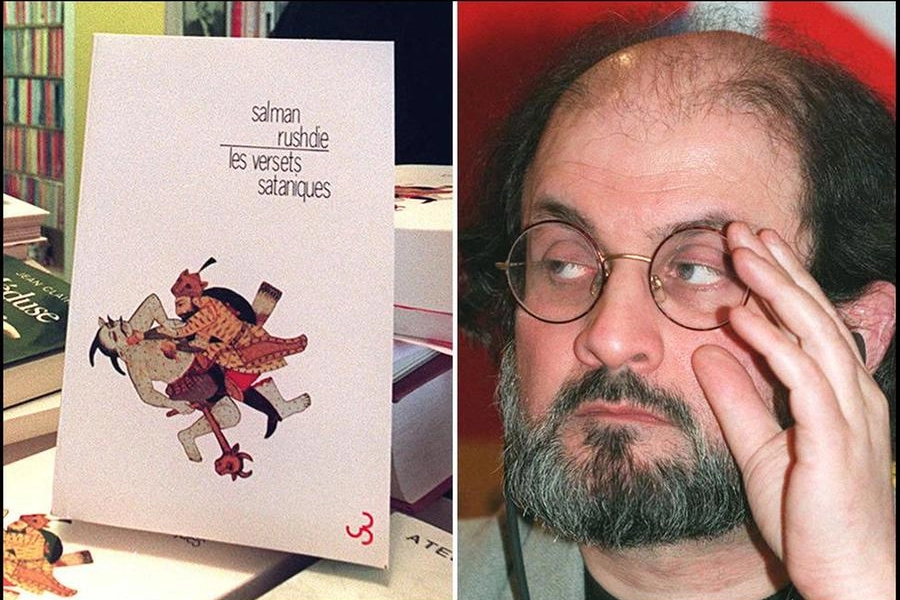Salman Rushdie (foto Afp)