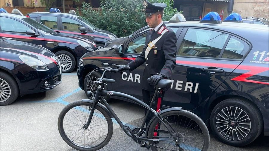 I carabinieri sono rientrati in possesso di una bici