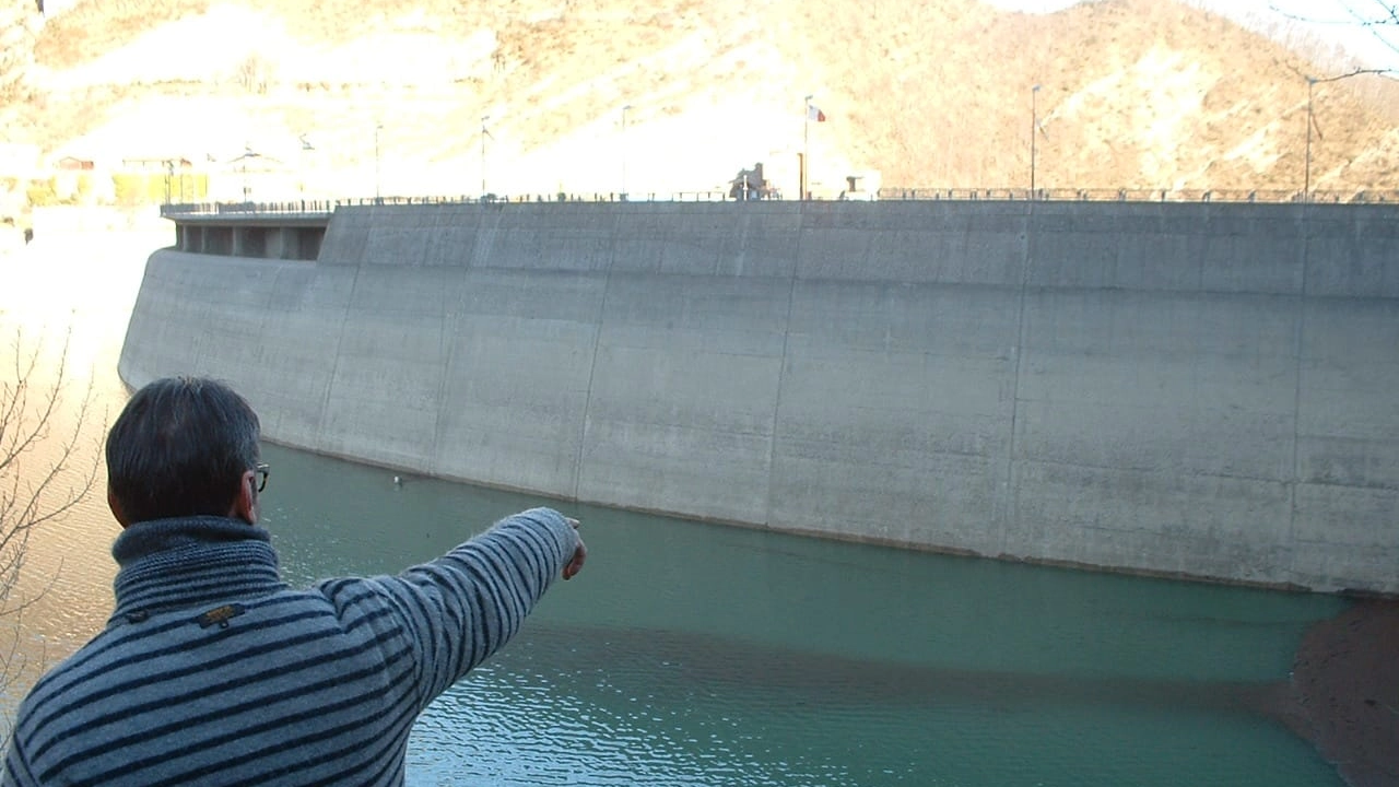 Il livello della diga di Ridracoli al 14 marzo 2019 
