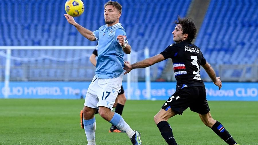La Lazio affronta la Sampdoria