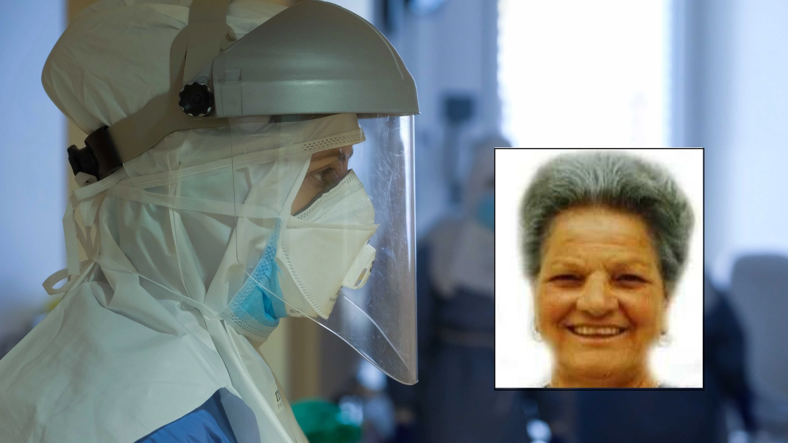 Maria Martini (nel riquadro), 86 anni, si è spenta all'ospedale di Macerata