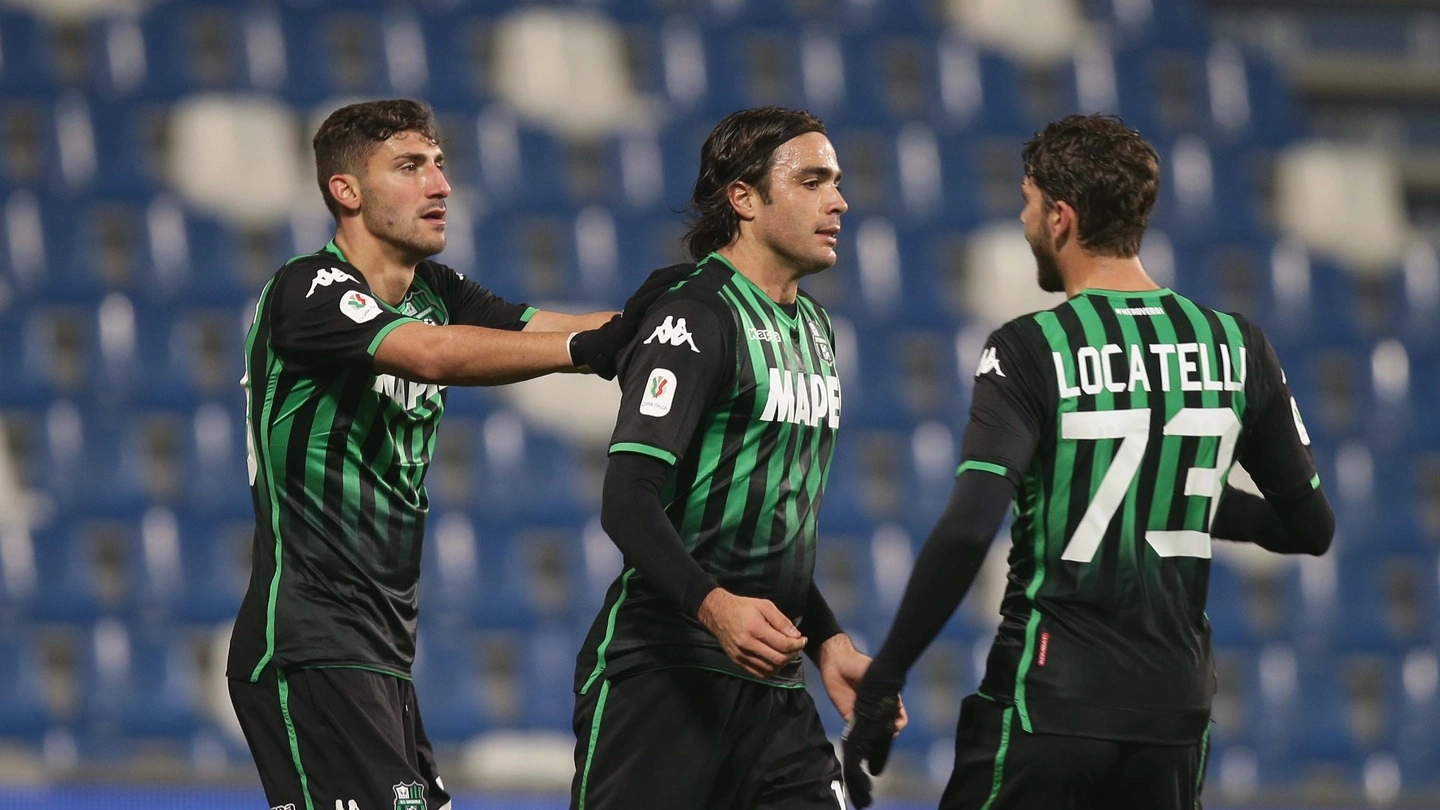 Il Sassuolo batte il Catania in Coppa Italia grazie ai gol di Matri e Locatelli (Fiocchi)