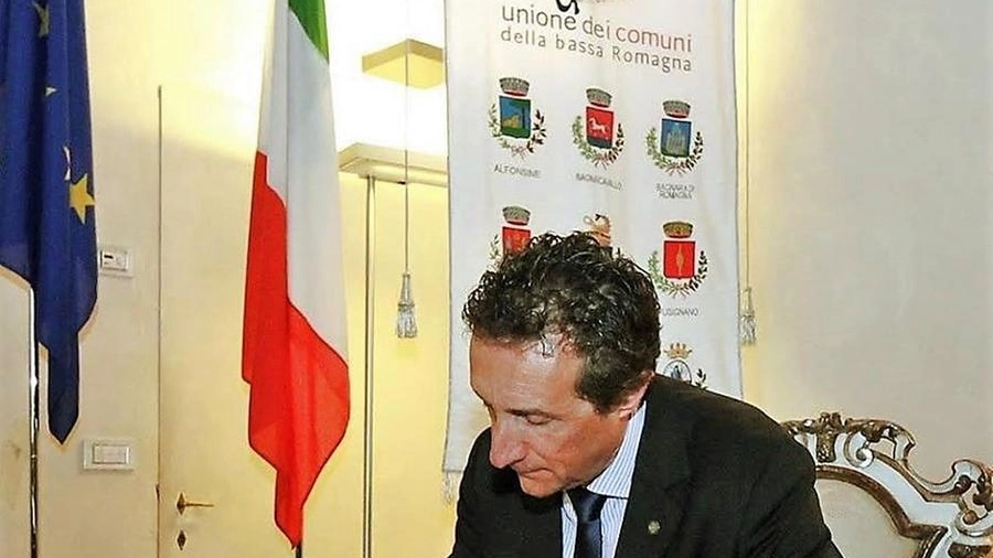 Daniele Bassi, sindaco di Massa Lombarda (Scardovi)
