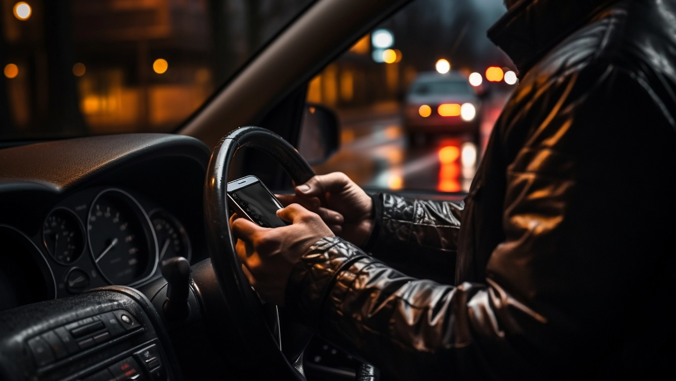 Numerosi automobilisti multati perché colti con cellulare alla guida, per un totale di 420 punti decurtati