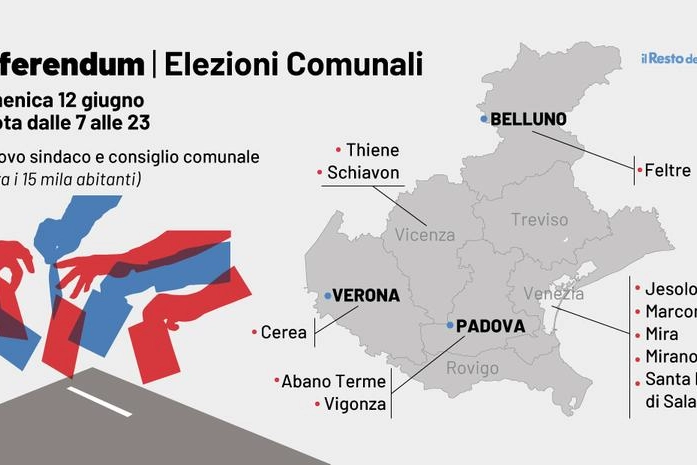 Referendum ed elezioni comunali in Veneto