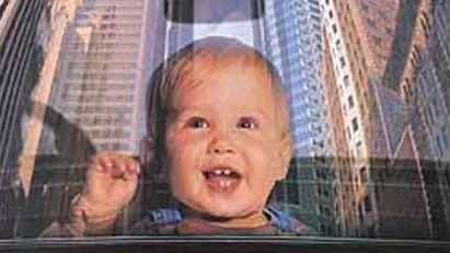 La locandin del film ‘Baby birba’ del 1994  ambientato  a New York
