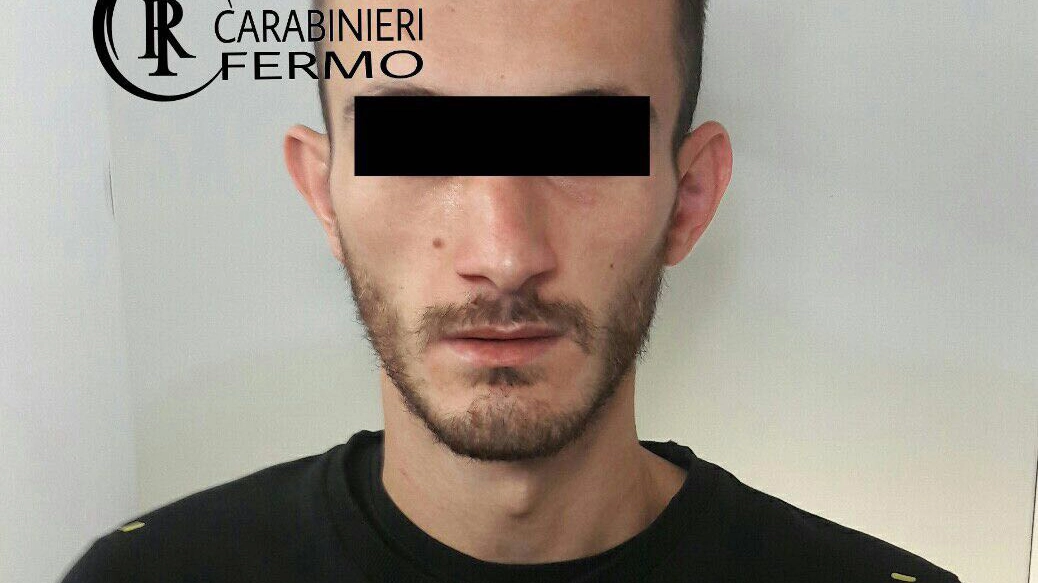 L'albanese arrestato
