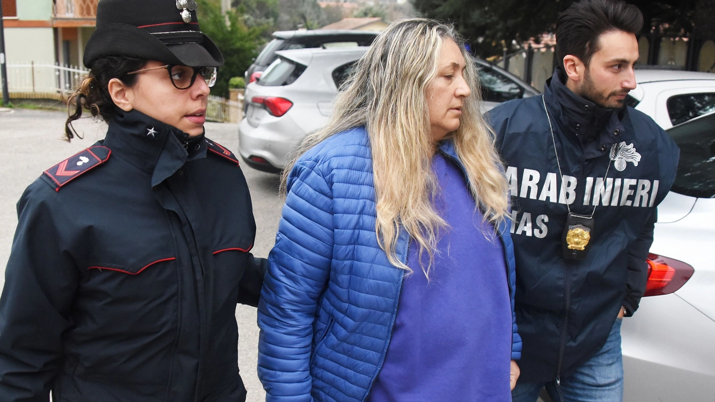 Maria Luisa Bulli, la titolare della casa di riposo  di Mondaino arrestata dai carabinieri del Nas