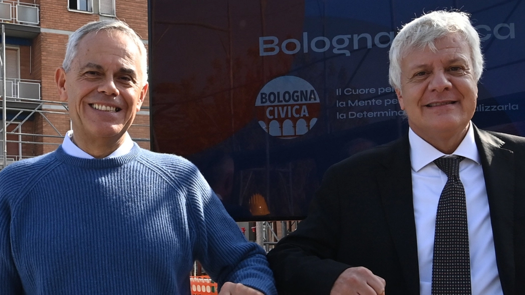 Giancarlo Tonelli e Gian Luca Galletti di Bologna Civica