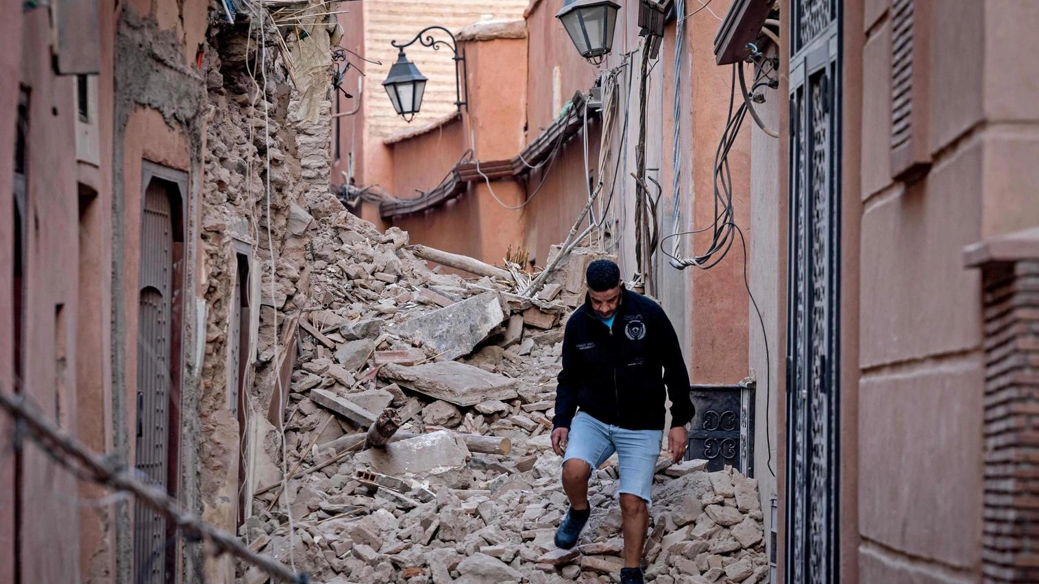 Terremoto a Marrakech  "Trenta secondi di paura"