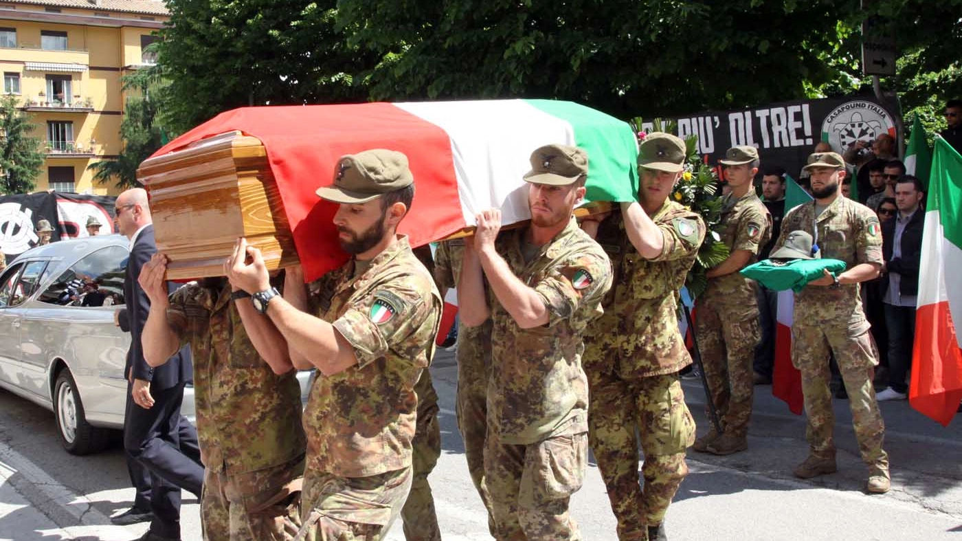 Ascoli, il funerale di Fabio Comini (Foto Labolognese)
