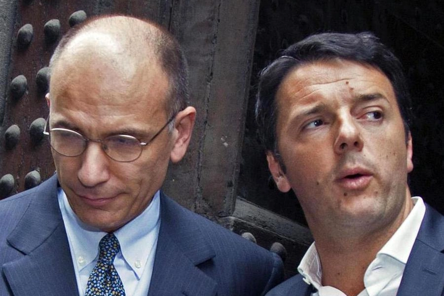 Matteo Renzi attacca il segretario dem Enrico Letta
