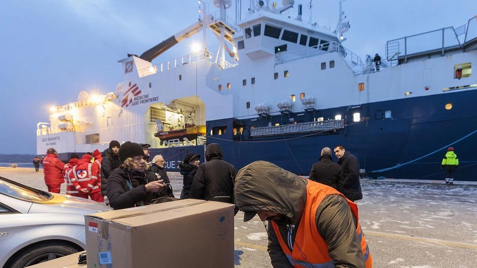 L’arrivo della nave Geo Barents: "Questa è la nostra solidarietà"