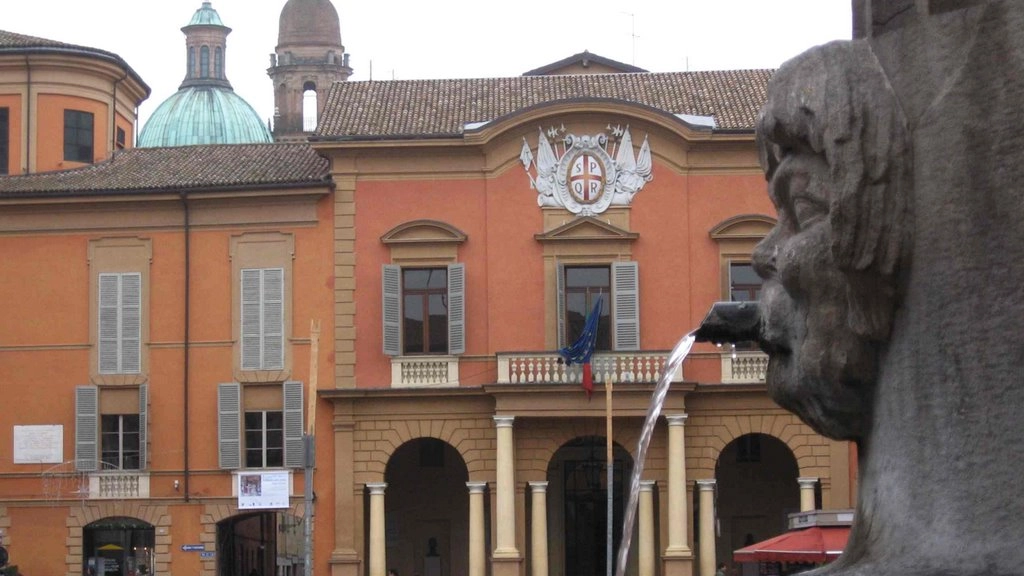 Il municipio di Reggio Emilia