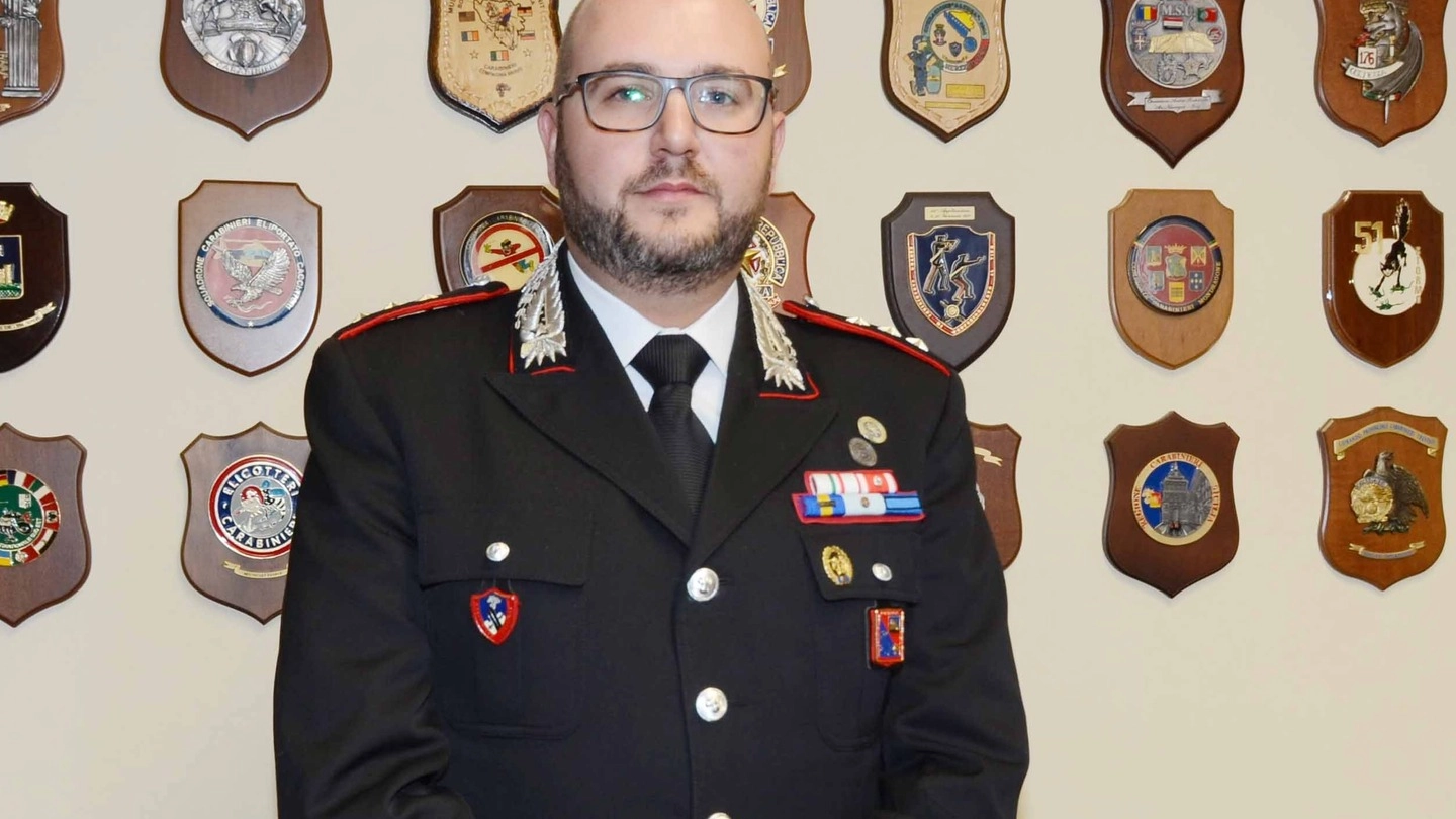 Andrea Pezzo, comandante  della compagnia carabinieri di Castelmassa